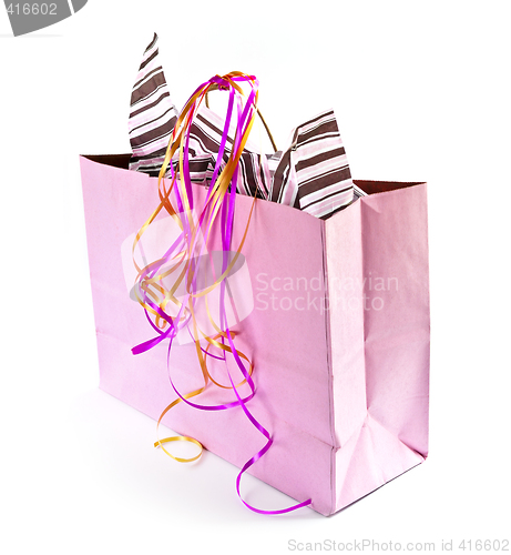 Image of Pink shopping bag