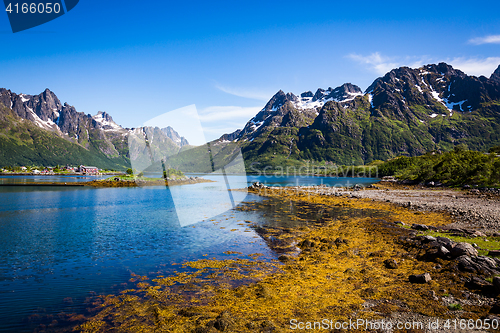 Image of Lofoten archipelago islands Norway