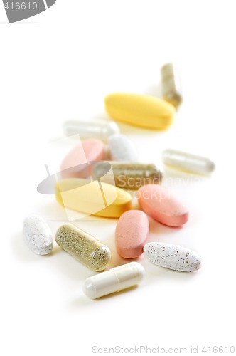 Image of Mix of vitamins