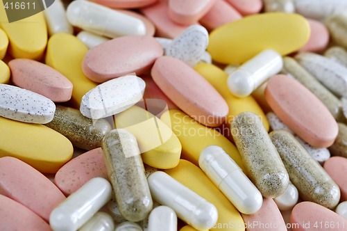 Image of Mix of vitamins