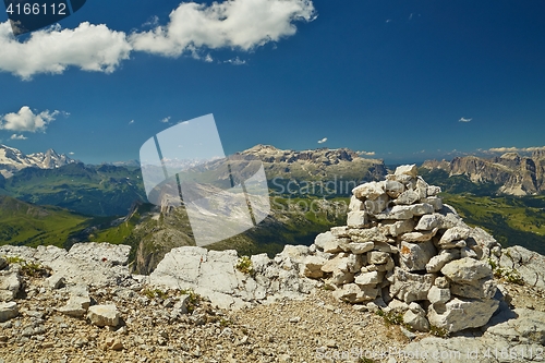 Image of Dolomites Mountain Landscape