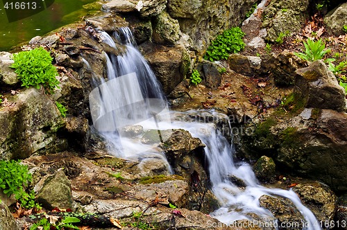 Image of Cascading waterfall