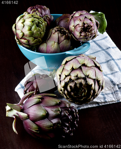 Image of Perfect Raw Artichokes