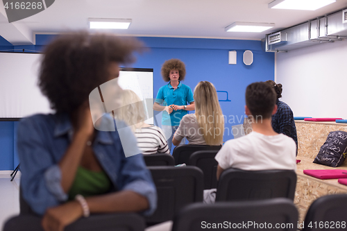 Image of Portrait informal African American business woman