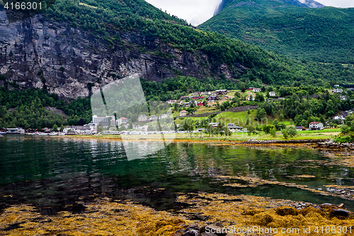 Image of Geiranger fjord, Norway.