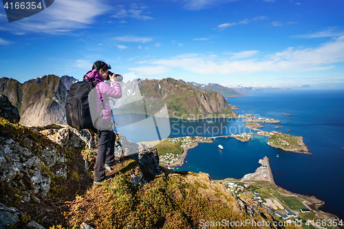 Image of Nature photographer Norway Lofoten archipelago.