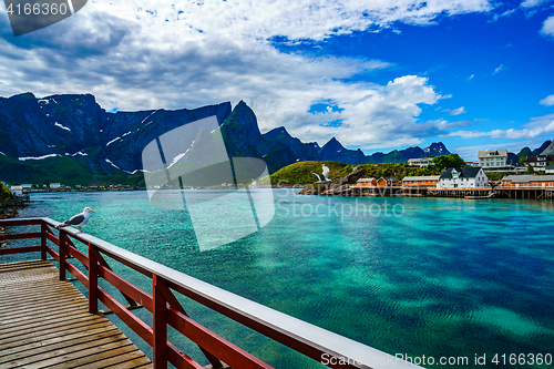 Image of Lofoten archipelago islands Norway