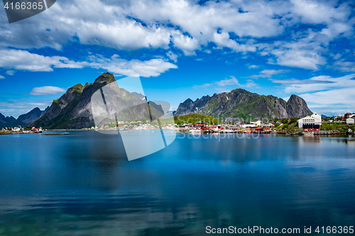 Image of Lofoten archipelago islands Norway