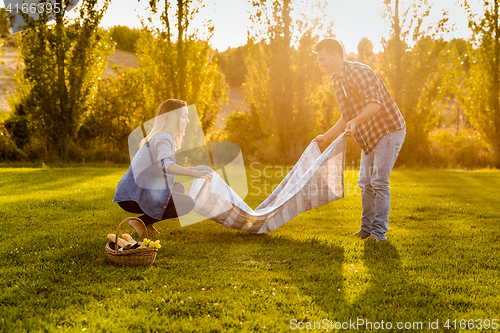 Image of A lovely day for a picnic