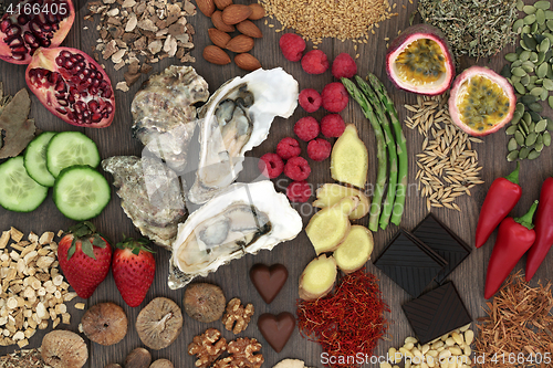 Image of Aphrodisiac Health Food Selection