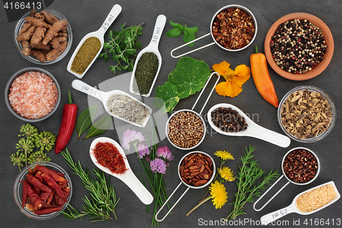 Image of Herb and Spice Selection 