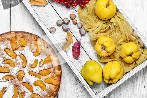 Image of Homemade quince pie