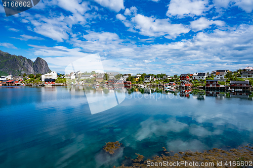 Image of Lofoten archipelago islands Norway