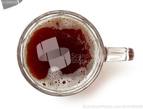 Image of beer on white background