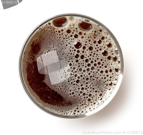 Image of glass of dark beer