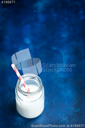 Image of milk in glass