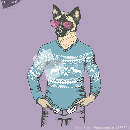 Image of Cat vector illustration