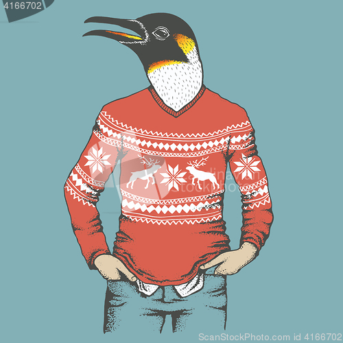 Image of Penguin vector illustration