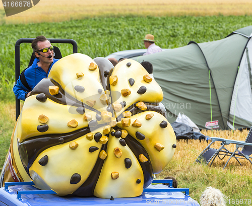 Image of Cornetto Vehicle Detail - Tour de France 2015