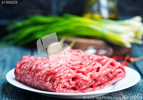 Image of raw minced meat