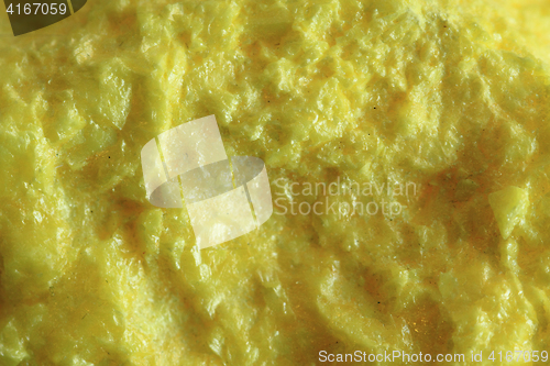 Image of sulphur mineral texture