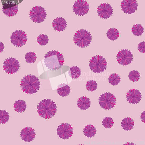 Image of Seamless pattern with flowers