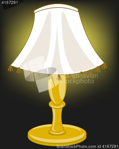 Image of Light from lamp