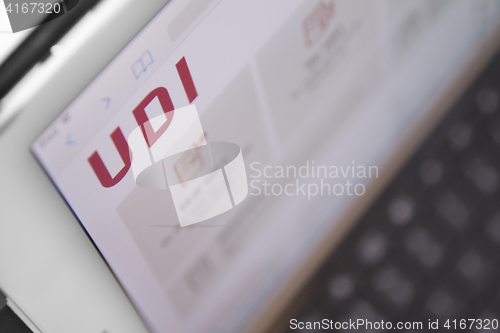 Image of UDI on iPad