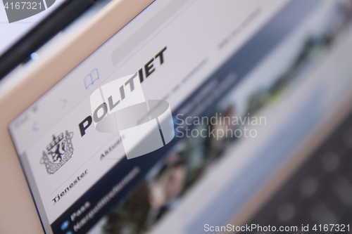 Image of Police Homepage