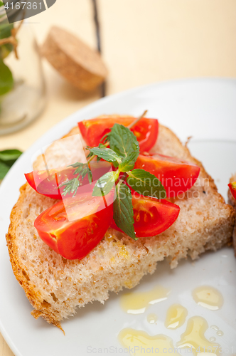 Image of Italian tomato bruschetta