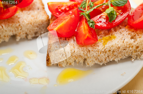 Image of Italian tomato bruschetta