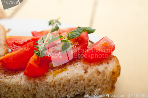 Image of Italian tomato bruschetta