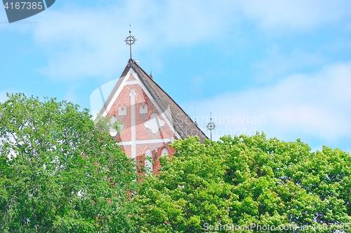 Image of Medieval church roof of Porvoo cathedral