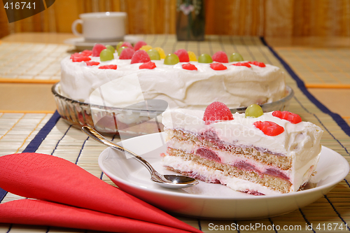 Image of Cream cake