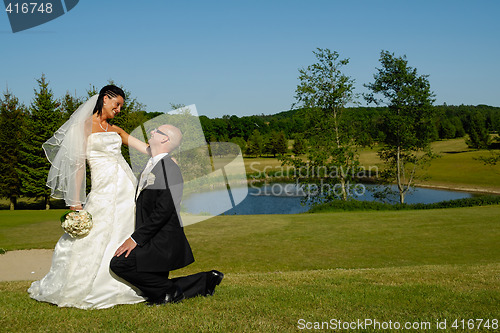 Image of Wedding couple - Bride and groom