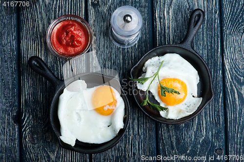 Image of fried eggs