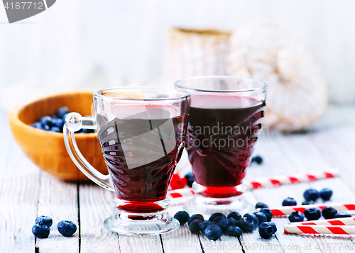 Image of blueberry juice