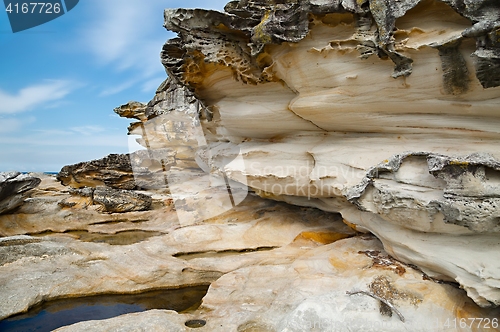 Image of Coastal rock formations