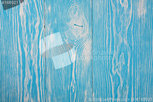 Image of blue wooden background