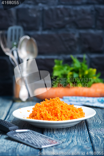 Image of carrot on plate