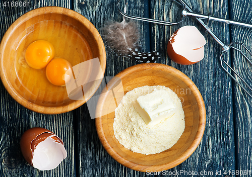 Image of ingredients for baking