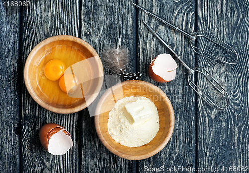 Image of ingredients for baking