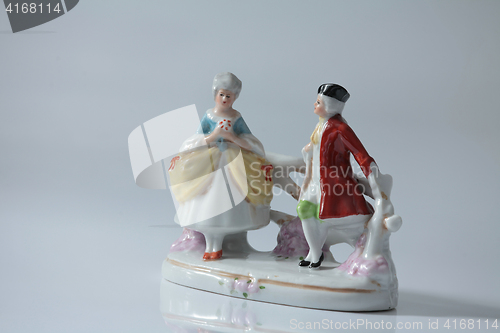 Image of  romantic encounter lovers