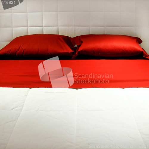 Image of Red pillows