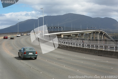 Image of Traffic on Tasman Bridge, Hobart