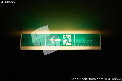 Image of Emergency Exit Sign