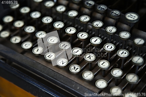 Image of Old Classic Typewriter