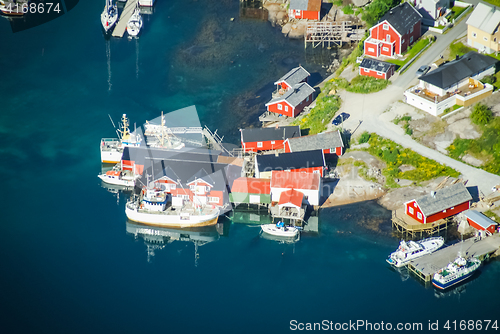 Image of Harbour and red houses