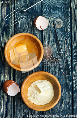 Image of ingredients for baking