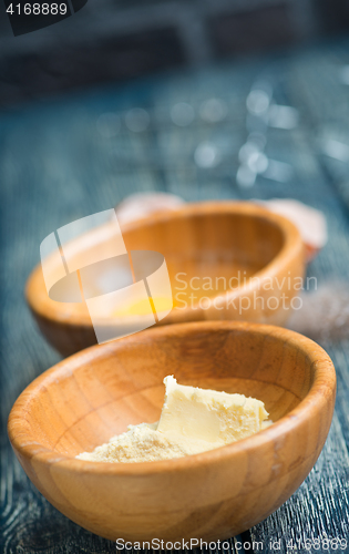 Image of ingredients for baking